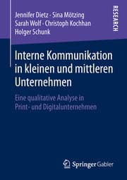 Cover von Interne Kommunikation in kleinen und mittleren Unternehmen