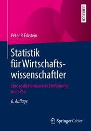 Cover von Statistik für Wirtschaftswissenschaftler