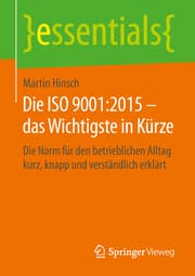 Cover von Die ISO 9001:2015 - das Wichtigste in Kürze