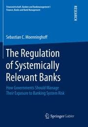 Cover von The Regulation of Systemically Relevant Banks