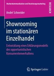 Cover von Showrooming im stationären Einzelhandel