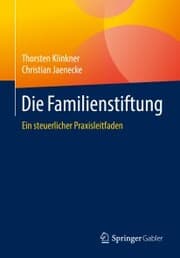 Cover von Die Familienstiftung