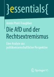 Cover von Die AfD und der Rechtsextremismus