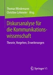 Cover von Diskursanalyse für die Kommunikationswissenschaft
