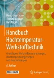 Cover von Handbuch Hochtemperatur-Werkstofftechnik