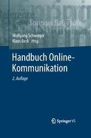 Cover von Handbuch Online-Kommunikation