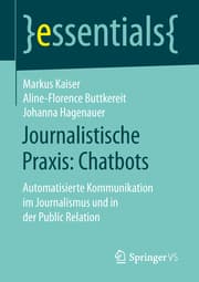 Cover von Journalistische Praxis: Chatbots
