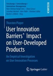 Cover von User Innovation Barriers' Impact on User-Developed Products