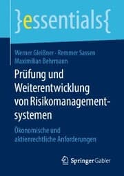 Cover von Prüfung und Weiterentwicklung von Risikomanagementsystemen