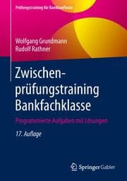 Cover von Zwischenprüfungstraining Bankfachklasse