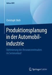 Cover von Produktionsplanung in der Automobilindustrie
