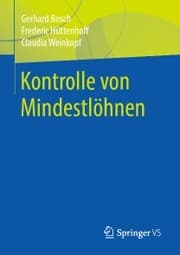 Cover von Kontrolle von Mindestlöhnen