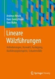 Cover von Lineare Wälzführungen