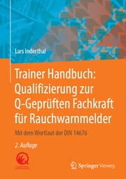 Cover von Trainer Handbuch: Qualifizierung zur Q-Geprüften Fachkraft für Rauchwarnmelder