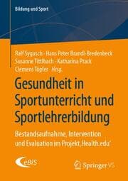 Cover von Gesundheit in Sportunterricht und Sportlehrerbildung