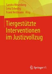 Cover von Tiergestützte Interventionen im Justizvollzug
