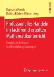 Cover von Professionelles Handeln im fachfremd erteilten Mathematikunterricht