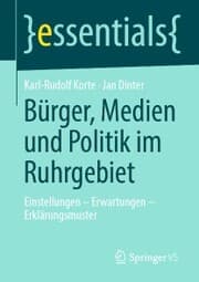 Cover von Bürger, Medien und Politik im Ruhrgebiet