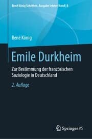 Cover von Emile Durkheim