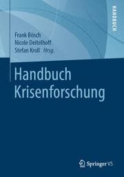Cover von Handbuch Krisenforschung