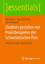Cover von Chatbots gestalten mit Praxisbeispielen der Schweizerischen Post