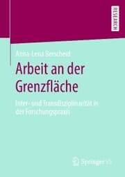 Cover von Arbeit an der Grenzfläche