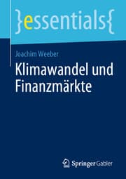 Cover von Klimawandel und Finanzmärkte