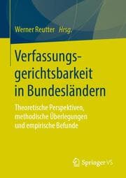Cover von Verfassungsgerichtsbarkeit in Bundesländern