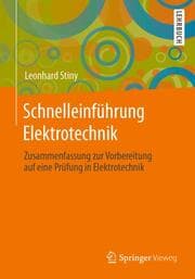 Cover von Schnelleinführung Elektrotechnik