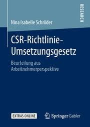 Cover von CSR-Richtlinie-Umsetzungsgesetz