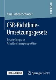 Cover von CSR-Richtlinie-Umsetzungsgesetz