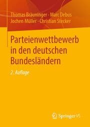 Cover von Parteienwettbewerb in den deutschen Bundesländern