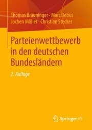 Cover von Parteienwettbewerb in den deutschen Bundesländern