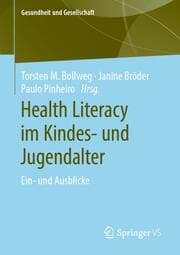 Cover von Health Literacy im Kindes- und Jugendalter
