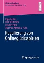 Cover von Regulierung von Onlineglücksspielen