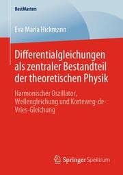 Cover von Differentialgleichungen als zentraler Bestandteil der theoretischen Physik