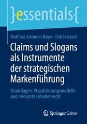 Cover von Claims und Slogans als Instrumente der strategischen Markenführung