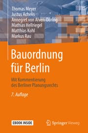Cover von Bauordnung für Berlin