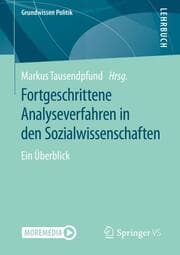 Cover von Fortgeschrittene Analyseverfahren in den Sozialwissenschaften