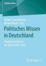 Cover von Politisches Wissen in Deutschland