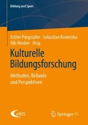 Cover von Kulturelle Bildungsforschung