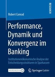 Cover von Performance, Dynamik und Konvergenz im Banking
