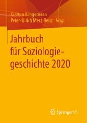 Cover von Jahrbuch für Soziologiegeschichte 2020