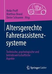 Cover von Altersgerechte Fahrerassistenzsysteme