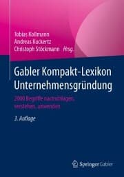 Cover von Gabler Kompakt-Lexikon Unternehmensgründung