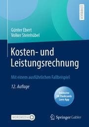 Cover von Kosten- und Leistungsrechnung