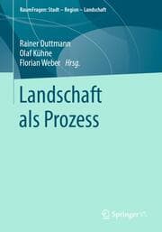 Cover von Landschaft als Prozess