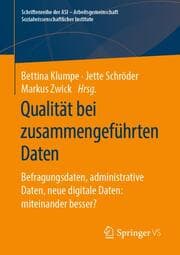 Cover von Qualität bei zusammengeführten Daten
