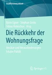 Cover von Die Rückkehr der Wohnungsfrage