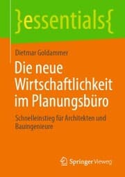Cover von Die neue Wirtschaftlichkeit im Planungsbüro